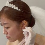 ウェディングヘアはシニヨン